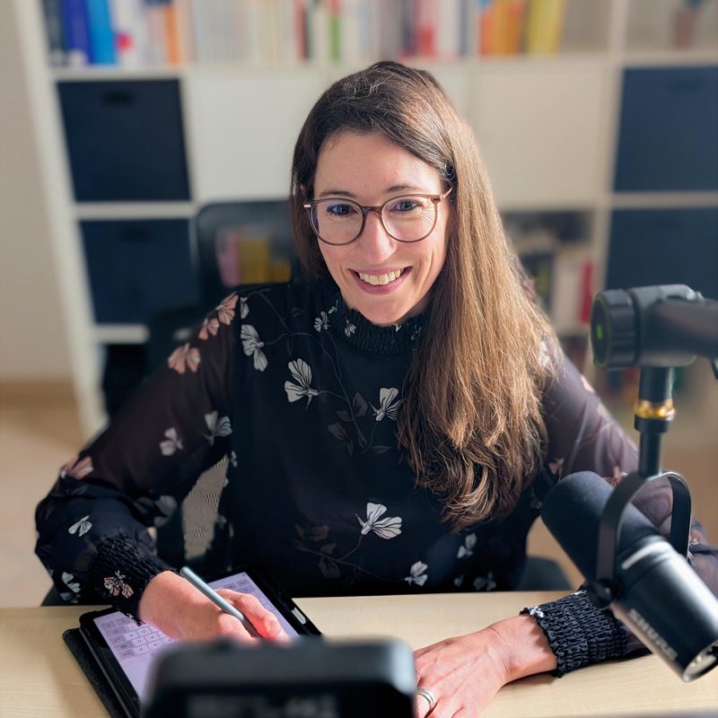 Sarah Gläser im Coaching-Gespräch